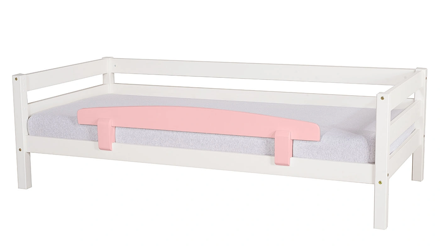 מיטת ילדים מיקה רוחב 80 ס"מ | עם מעקה אחורי